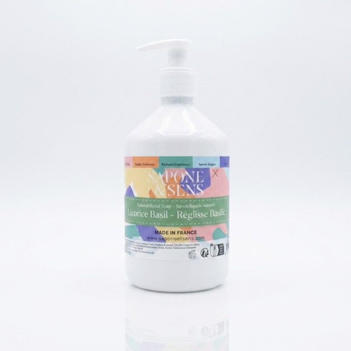 copia de Jabón líquido natural de regaliz y albahaca