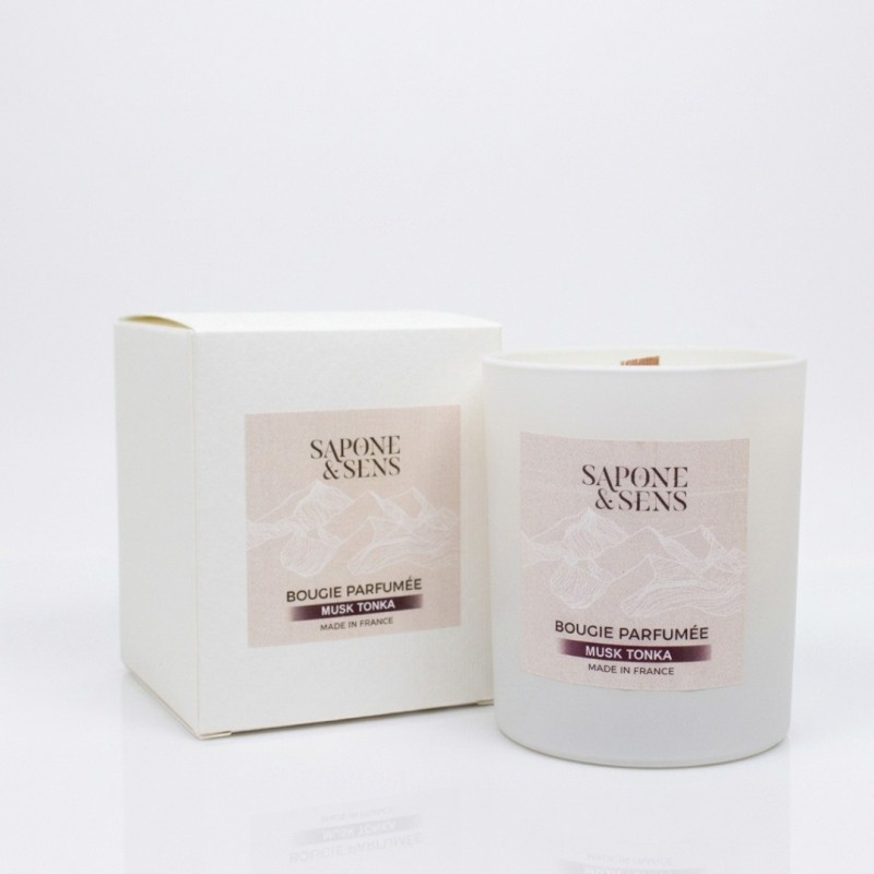 Bougie parfumée Musc Tonka