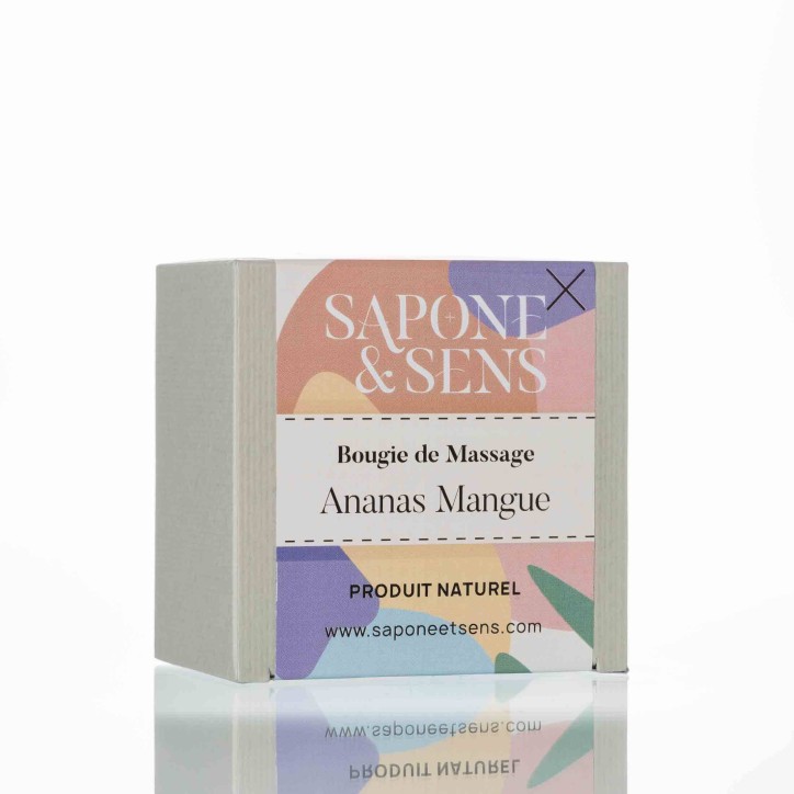 Bougie de massage Ananas Mangue