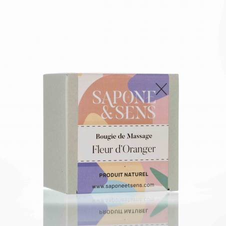 Massagekerze Orangenblüte