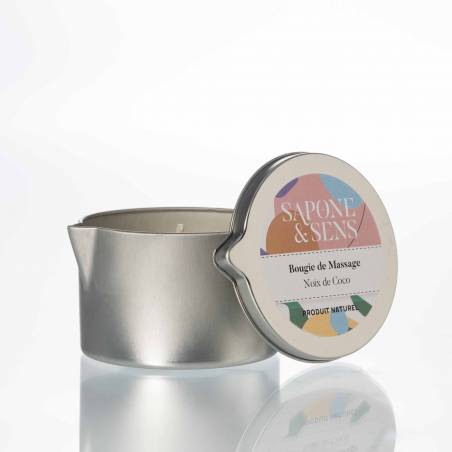 Massagekerze Kokosnuss - Sapone & Sens
