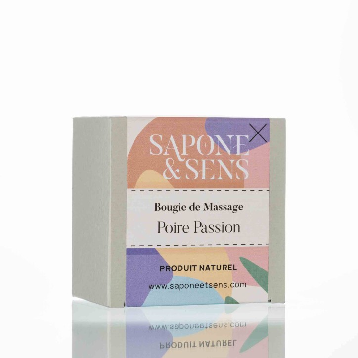 Bougie de massage Poire Passion