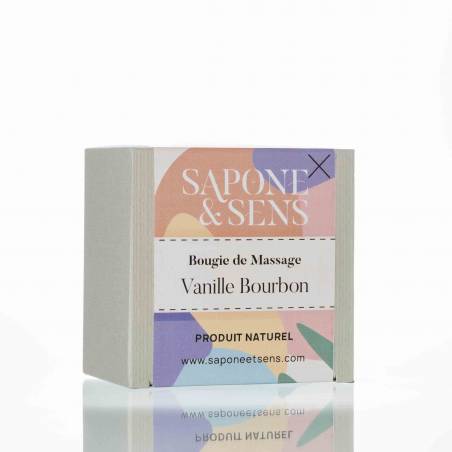 Vanille Bourbon massagekaars