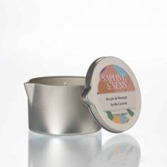 Candela da massaggio Vaniglia e caramello