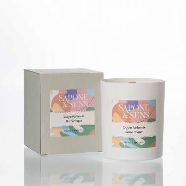 Romantic scented candle