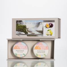 Set di 2 candele da massaggio per buongustai - Sapone & Sens