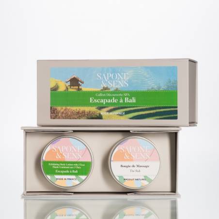 Coffret Découverte SPA Escapade à Bali - Sapone & Sens