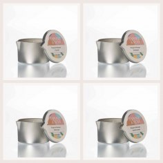 Gourmandises Pack Massagekerzen - Sapone & Sens