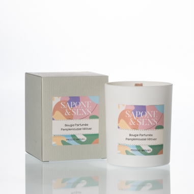 Scented candle Grapefruit Vetiver