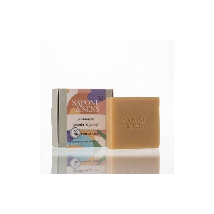 Mini Savon Surgras Jasmin Arganier Mini Savon Surgras Jasmin Arganier