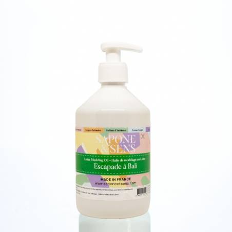Aceite de masaje de loto - Sapone & Sens