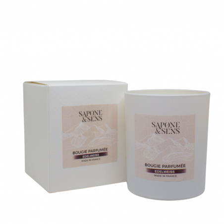 White Orchid scented candle - Sapone & Sens