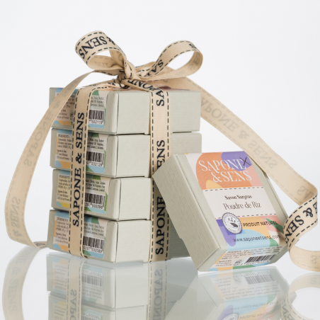 PACK 4 MINI SAVONS INVITÉS №2 - SAPONE & SENS