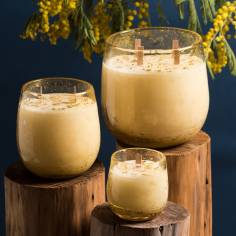 Duftkerze Gelbgold Gold Rosen - Sapone & Sens