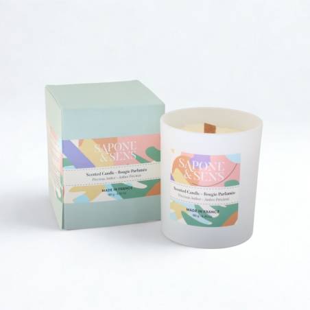 Candela profumata all'ambra - Sapone & Sens