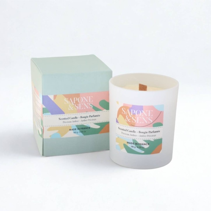 Vela perfumada de ámbar
