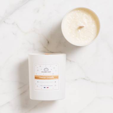 Orange Cinnamon scented candle
