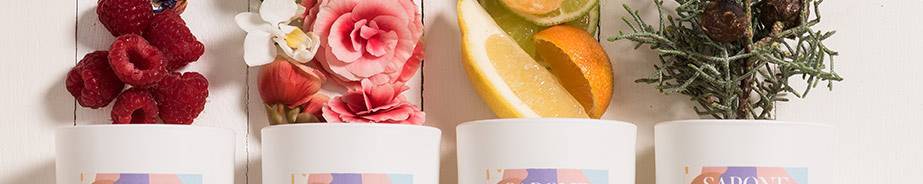 Handcrafted and natural scented candles - Sapone & Sens