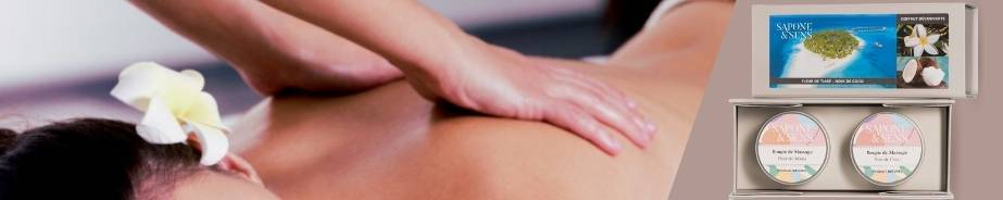 Coffrets de massage - Sapone & Sens